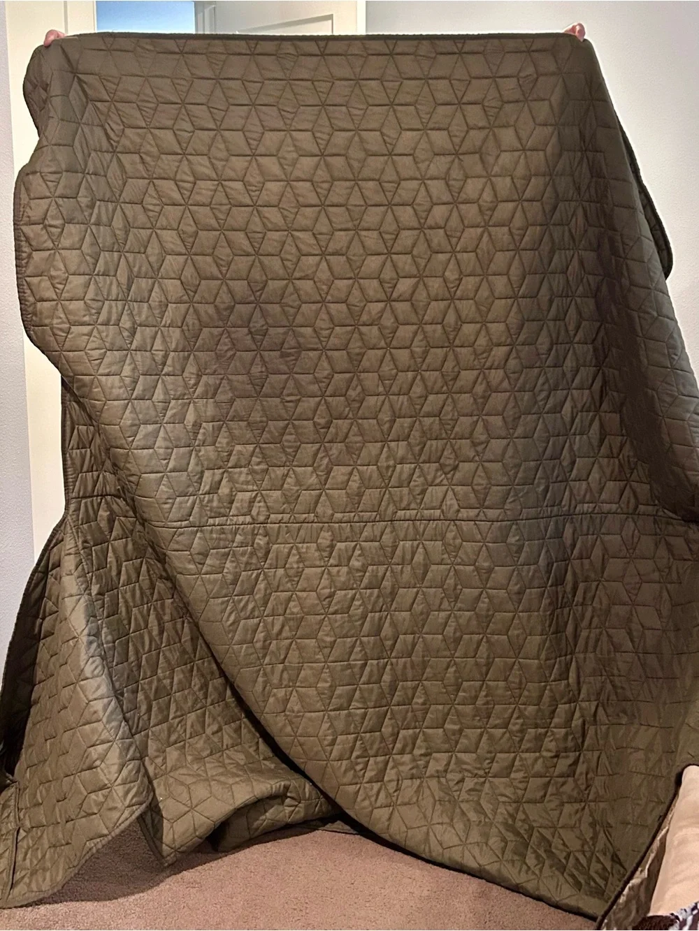 Quilted car seat cover for dogs Large